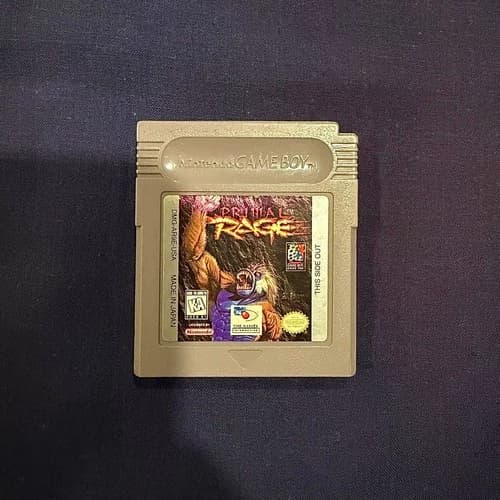 Primal Rage (Nintendo Game Boy, 1995) TESTED!
