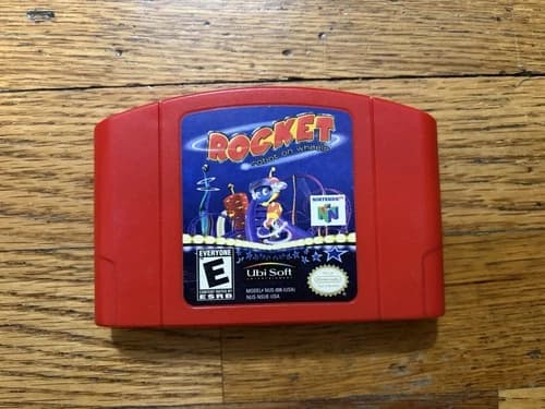 Rocket Robot on Wheels Nintendo 64 N64 Authentic Cart Only