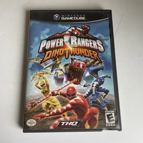 Power Rangers: Dino Thunder (Nintendo GameCube, 2004) CIB Complete w/ Manual