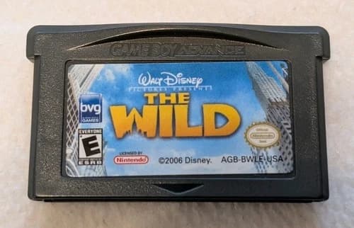 The Wild Game Boy Advance Gameboy Authentic Tested Disney