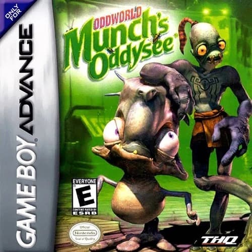 Oddworld: Munch's Oddysee - Game Boy Advance GBA Game