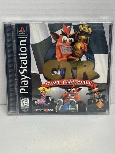 Crash Team Racing CTR (1999) Greatest Hits PlayStation 1 PS1 Complete CIB Manual