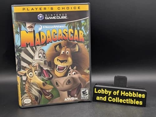 Madagascar (Nintendo GameCube ) VG Disc - Tested
