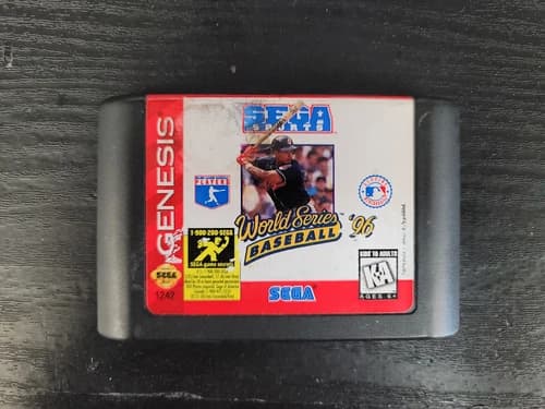 World Series Baseball '96 for Sega Genesis Cart Great Shape