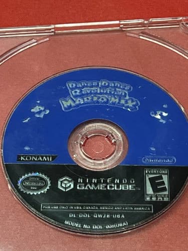 Dance Dance Revolution: Mario Mix (Nintendo GameCube, 2002) - Disc Only