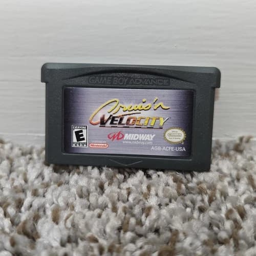 Cruis'n Velocity (Nintendo Game Boy Advance GBA, 2001) TESTED