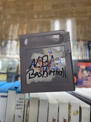 Nintendo Game Boy Game- 1990 NBA All Star Challenge Bad Label