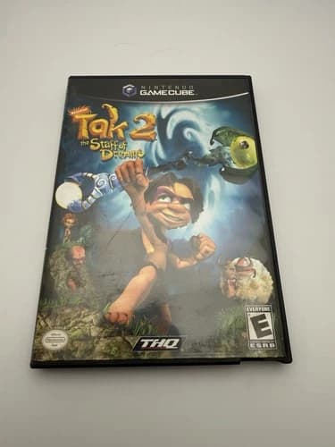 Tak 2: The Staff of Dreams (Nintendo GameCube, 2004) CIB W/ Manual Tested