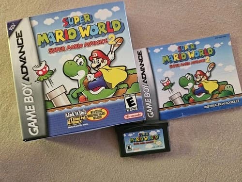 Super Mario World Advance 2 Game Boy Advance, CIB, Tested