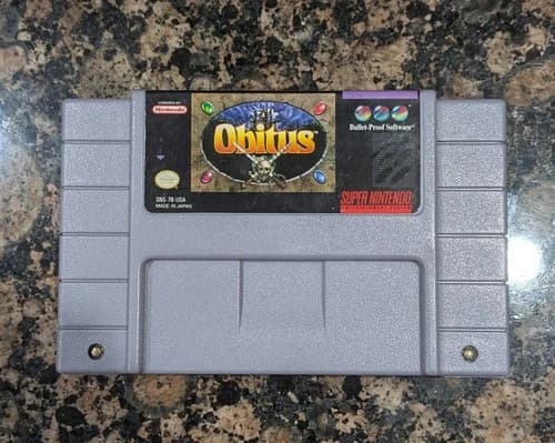 Obitus SNES Super Nintendo - Cartridge Only