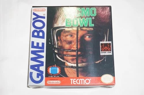 Tecmo Bowl (Nintendo Game Boy Gameboy) Complete in Box CIB