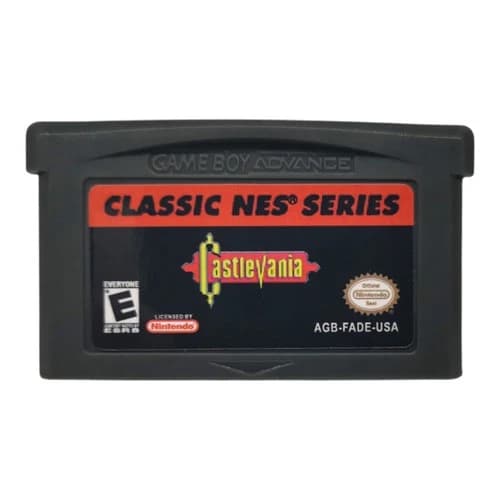 Castlevania Classic NES Series Nintendo Game Boy Advance GBA