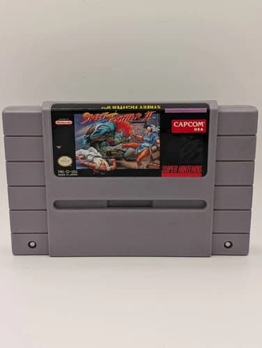 Street Fighter II 2 - Super Nintendo SNES, Authentic OEM Cartridge, 1 Day Ship