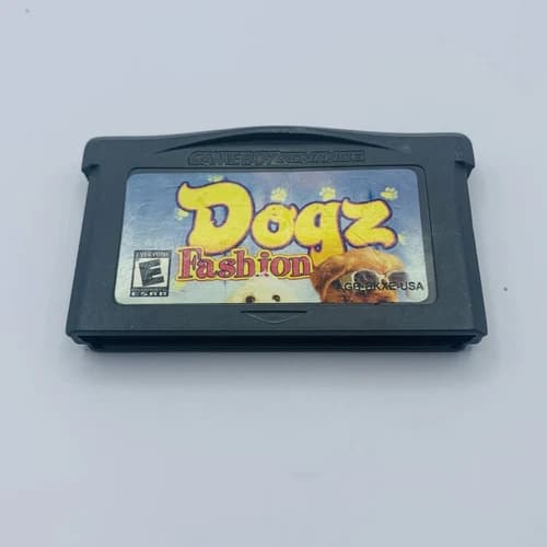 Dogz Fashion Nintendo Gameboy Advance Game GBA