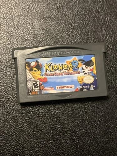 Klonoa 2: Dream Champ Tournament Nintendo Game Boy Advance Authentic Cartridge