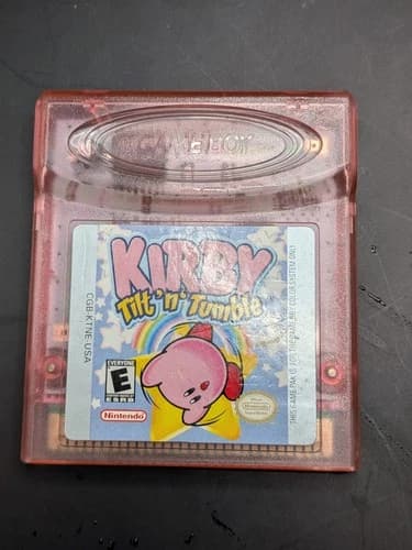 Kirby Tilt N Tumble Nintendo Gameboy Color, GBC