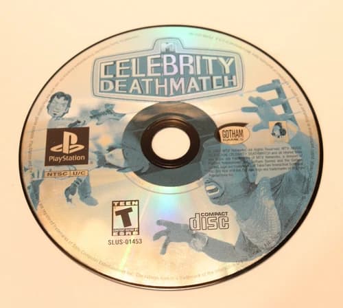 MTV Celebrity Deathmatch Sony Playstation 1 PS1 Game Disc Only - Tested