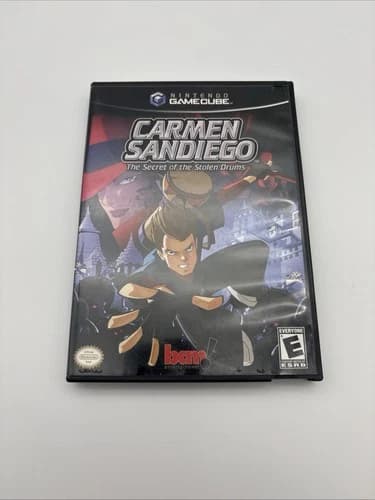 Carmen Sandiego: The Secret of the Stolen Drums Nintendo GameCube CIB