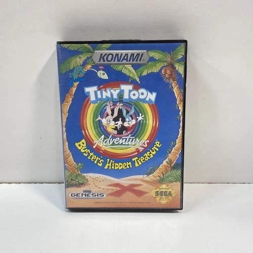 Tiny Toon Adventures: Buster's Hidden Treasure - Sega Genesis (CIB)