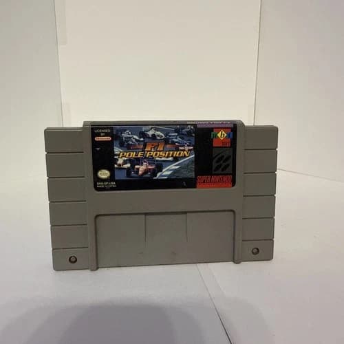 F1 Pole Position - Super Nintendo SNES - Tested & Working - Cartridge Only