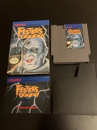NES Nintendo Fester's Quest CIB