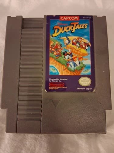 DuckTales (NES, 1989) Authentic Nintendo - Tested & Working - Clean Label