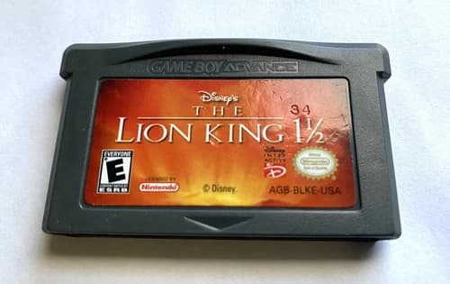 The Lion King 1 1/2 (Game Boy Advance) - Cartridge Only