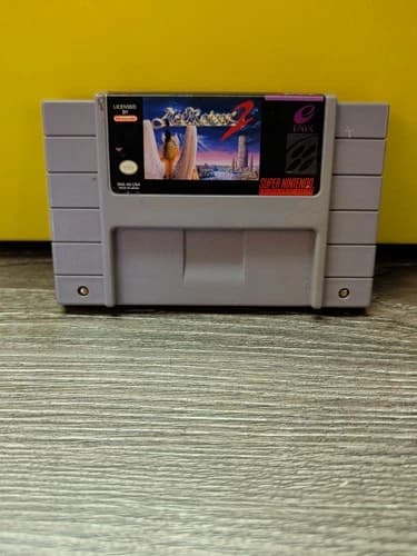 ActRaiser 2 SNES AUTHENTIC Tested, Working