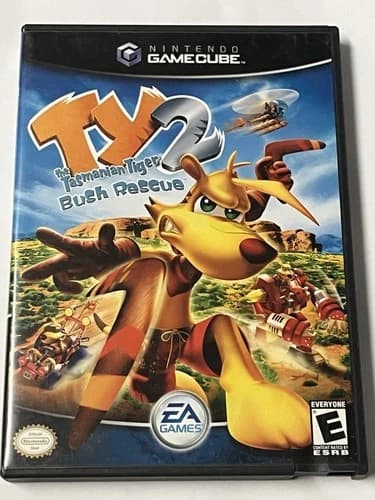 Ty the Tasmanian Tiger 2: Bush Rescue (Nintendo GameCube, 2004) CIB Manual
