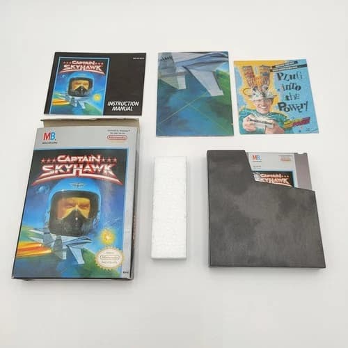 Captain Skyhawk for the Nintendo Entertainment System (NES) in Box (CIB)