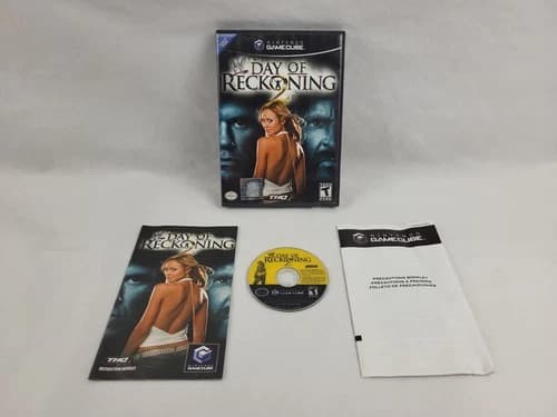 WWE: Day of Reckoning 2 (Nintendo GameCube) CIB W/ Manual Tested and Working