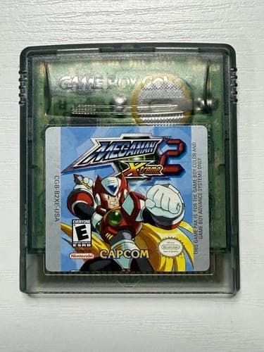 Mega Man Xtreme 2 Nintendo Gameboy Color - Authentic, Tested, New Save Battery!