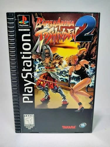 Battle Arena Toshinden 2 (Sony PlayStation 1, 1996) CIB tested and working