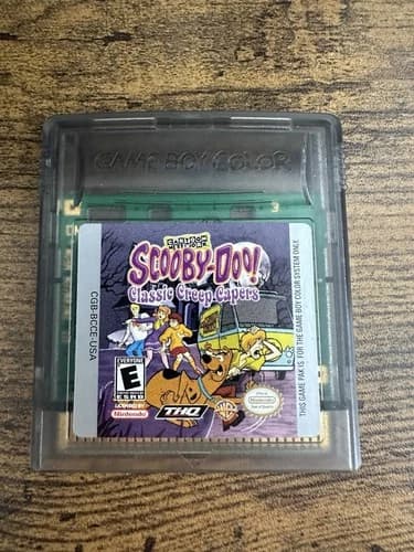 Scooby-Doo Classic Creep Capers Gameboy Color Authentic Not Tested