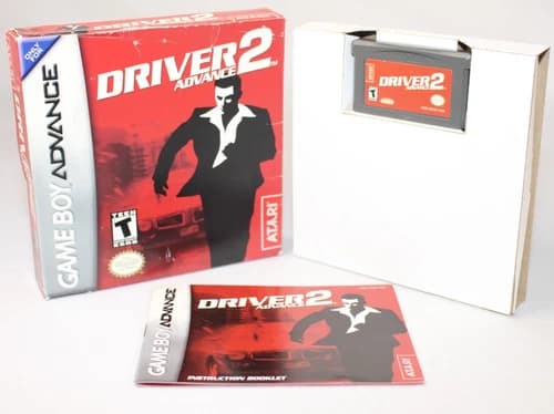 Driver 2 Advance GBA Game Boy Complete CIB Authentic! Good Condition! Nice!