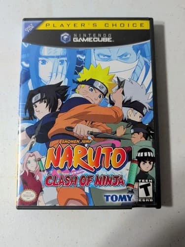 Naruto: Clash of Ninja (Nintendo GameCube, 2006) CIB Manual Tested