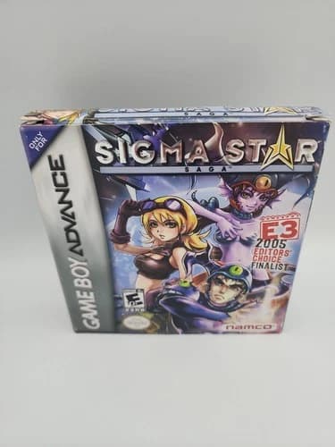 Sigma Star Saga (Nintendo Game Boy Advance GBA Gameboy) Complete in Box CIB