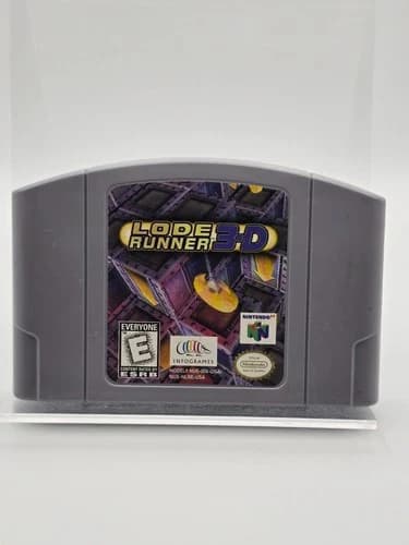 Lode Runner 3-D (Nintendo 64, 1998) N64 Cartridge Only Tested