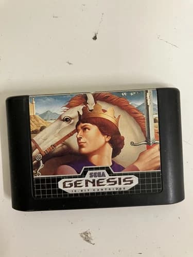 Sword of Vermilion (Sega Genesis, 1990) Genuine OEM Authentic