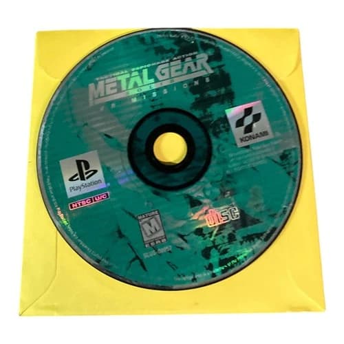 Sony PlayStation 1 PS1 Disc Only TESTED Metal Gear Solid: VR Missions