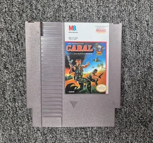 Cabal (Nintendo Entertainment System, 1990) NES Original