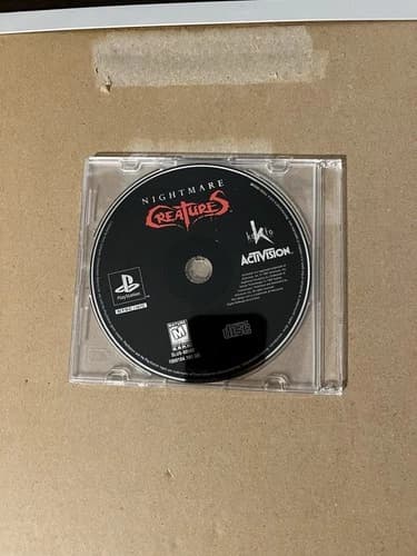 Nightmare Creatures (Sony PlayStation 1, PS1) DISC ONLY | Tested - Working