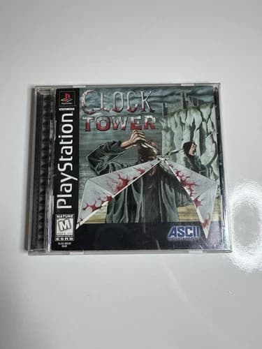 Clock Tower - Complete CIB w Reg Card - Sony Playstation 1 PS1