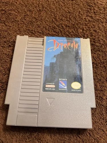 Bram Stoker's Dracula Nintendo NES 1993 Authentic Tested