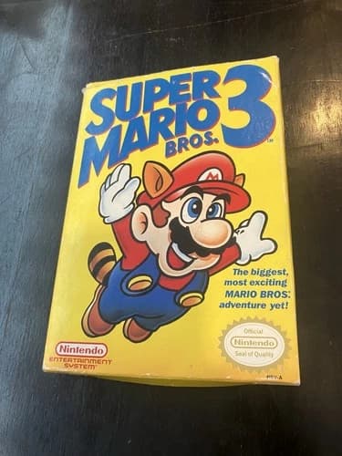 Super Mario Bros. 3 (Nintendo NES, 1990) CIB Tested Working