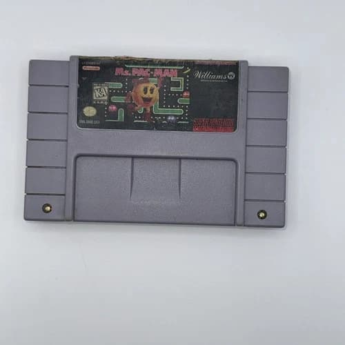 Ms. Pac-Man Super Nintendo Entertainment System 1996 SNES US Version English