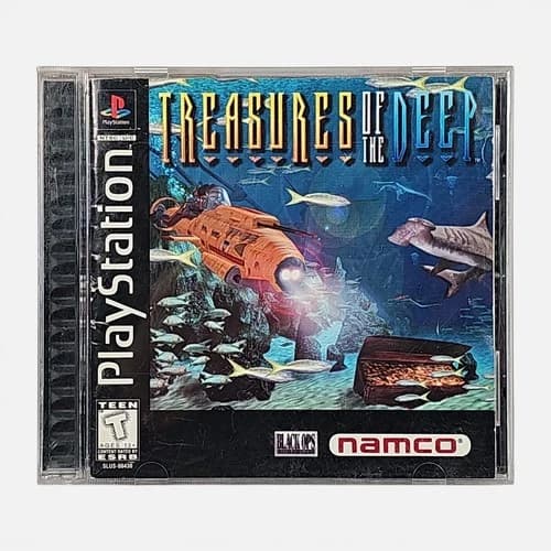 Treasures Of The Deep Sony PlayStation 1 PS1 Complete CIB Tested Working