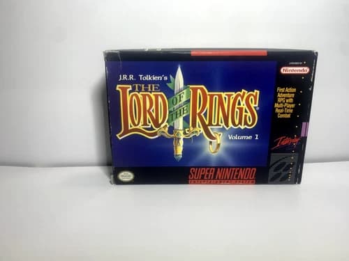 J.R.R. The Lord of the Rings Vol. 1 (Super Nintendo Entertainment System, SNES)