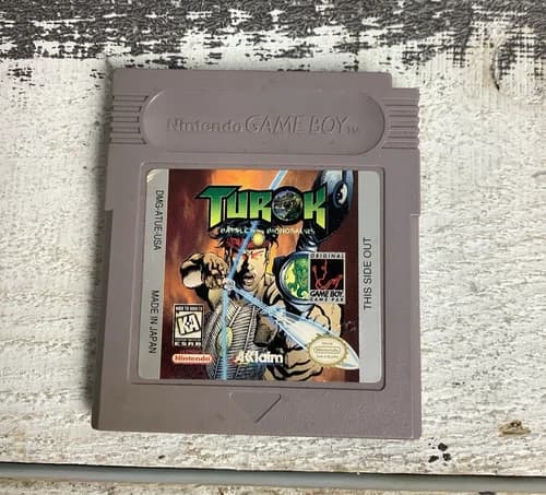 Turok: Battle of the Bionosaurs - Nintendo GAME BOY