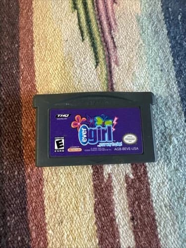 Nintendo Game Boy Advance GBA Game EverGirl